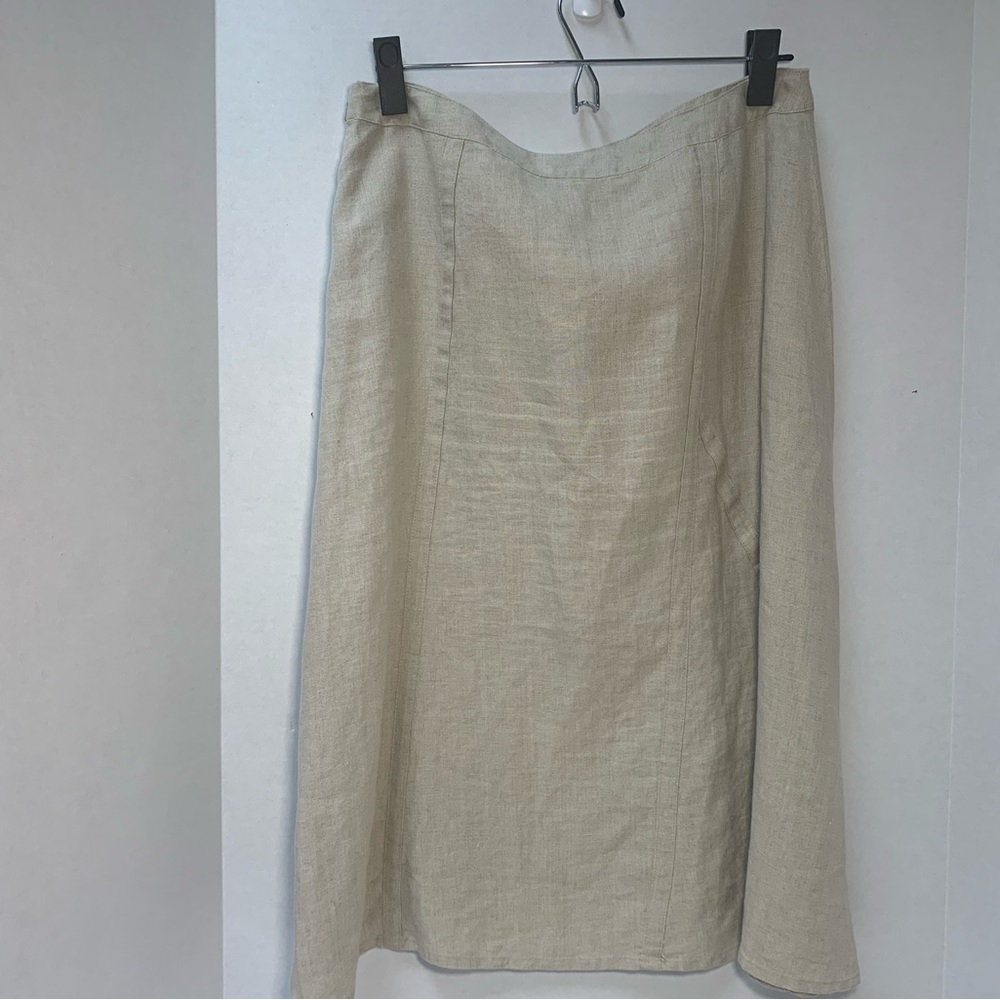 Eileen Fisher Ivory Linen Women’s Suit Size Small - Picture 2 of 15